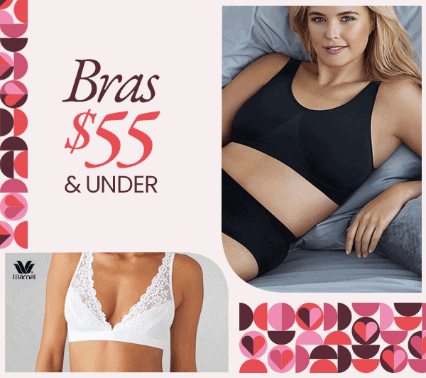 F1 Wacoal Bra \\$55 & Under