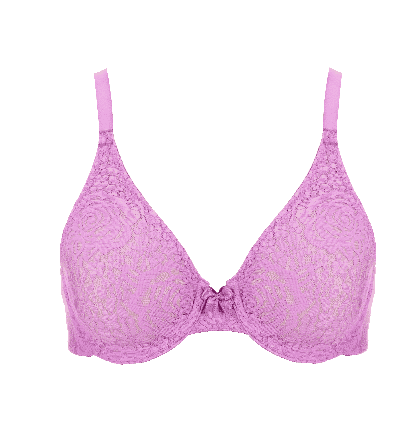 Halo Lace Molded Underwire Bra with J-Hook