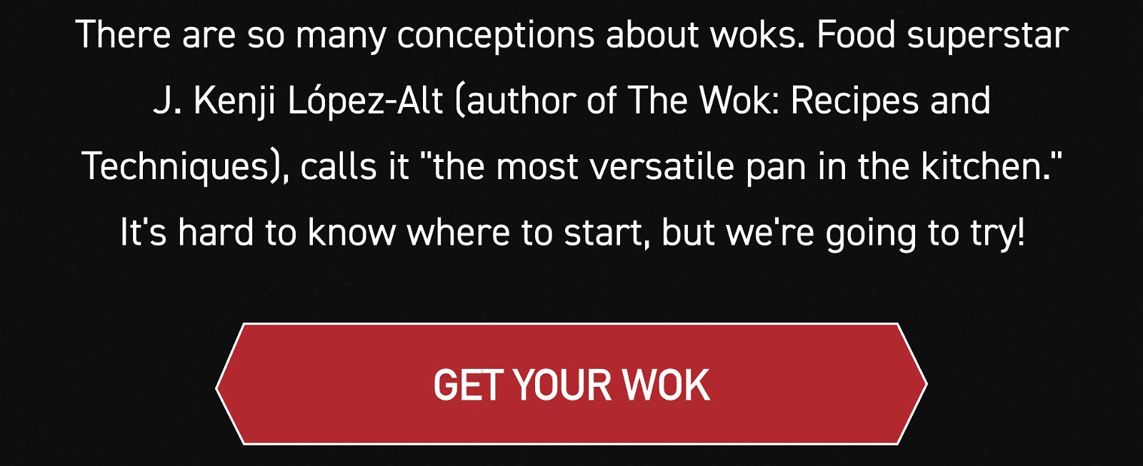 [GET YOUR WOK]