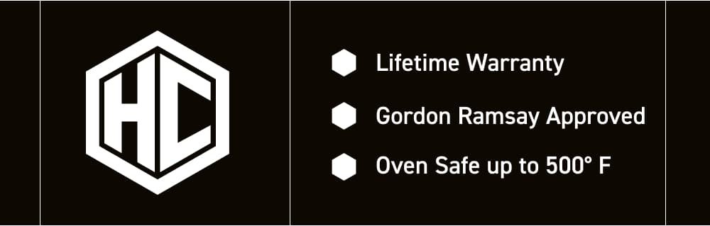 Lifetime Guarantee, Gordon Ramsay Approved , Non-Toxic