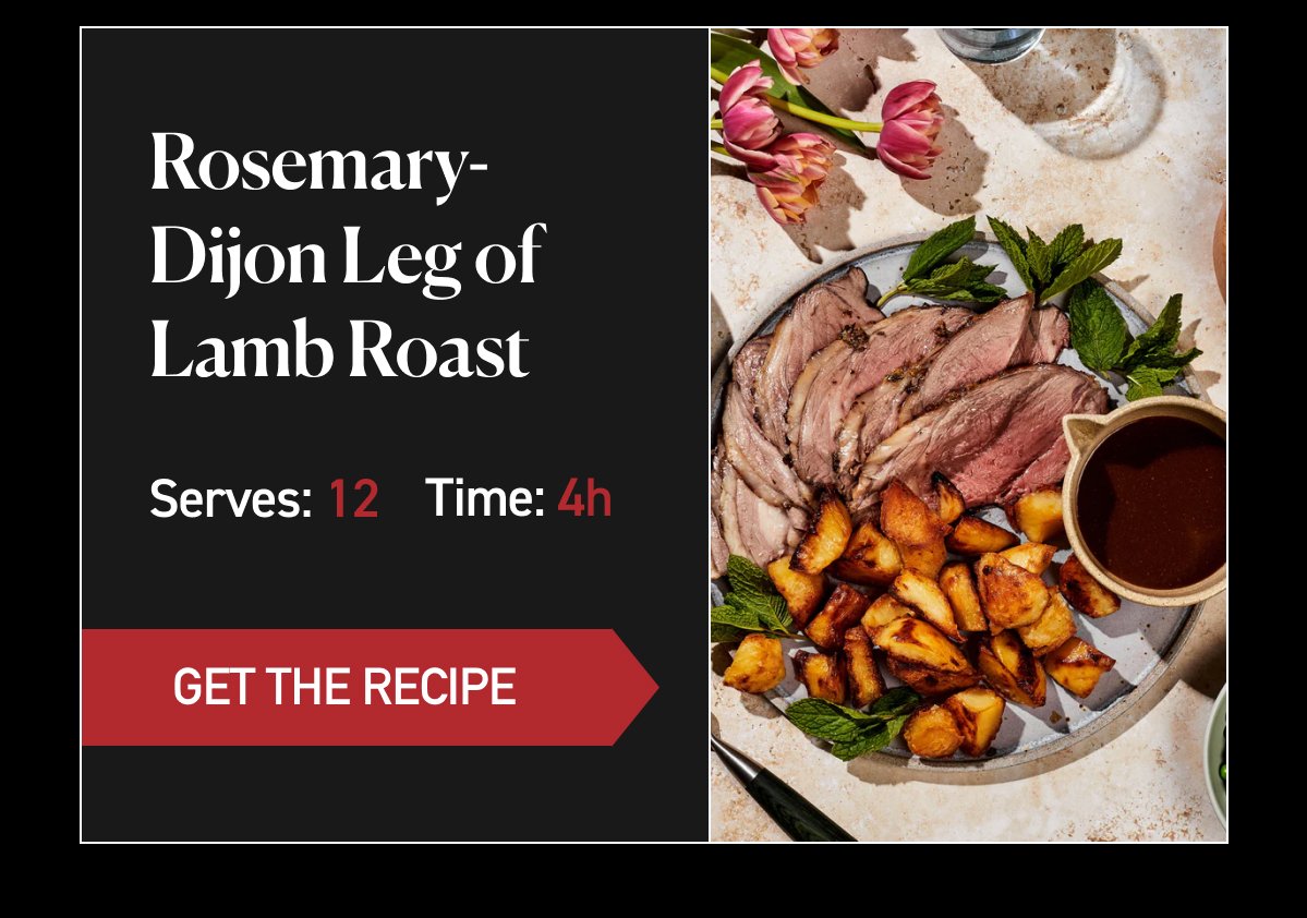 Rosemary-Dijon Leg of Lamb Roast