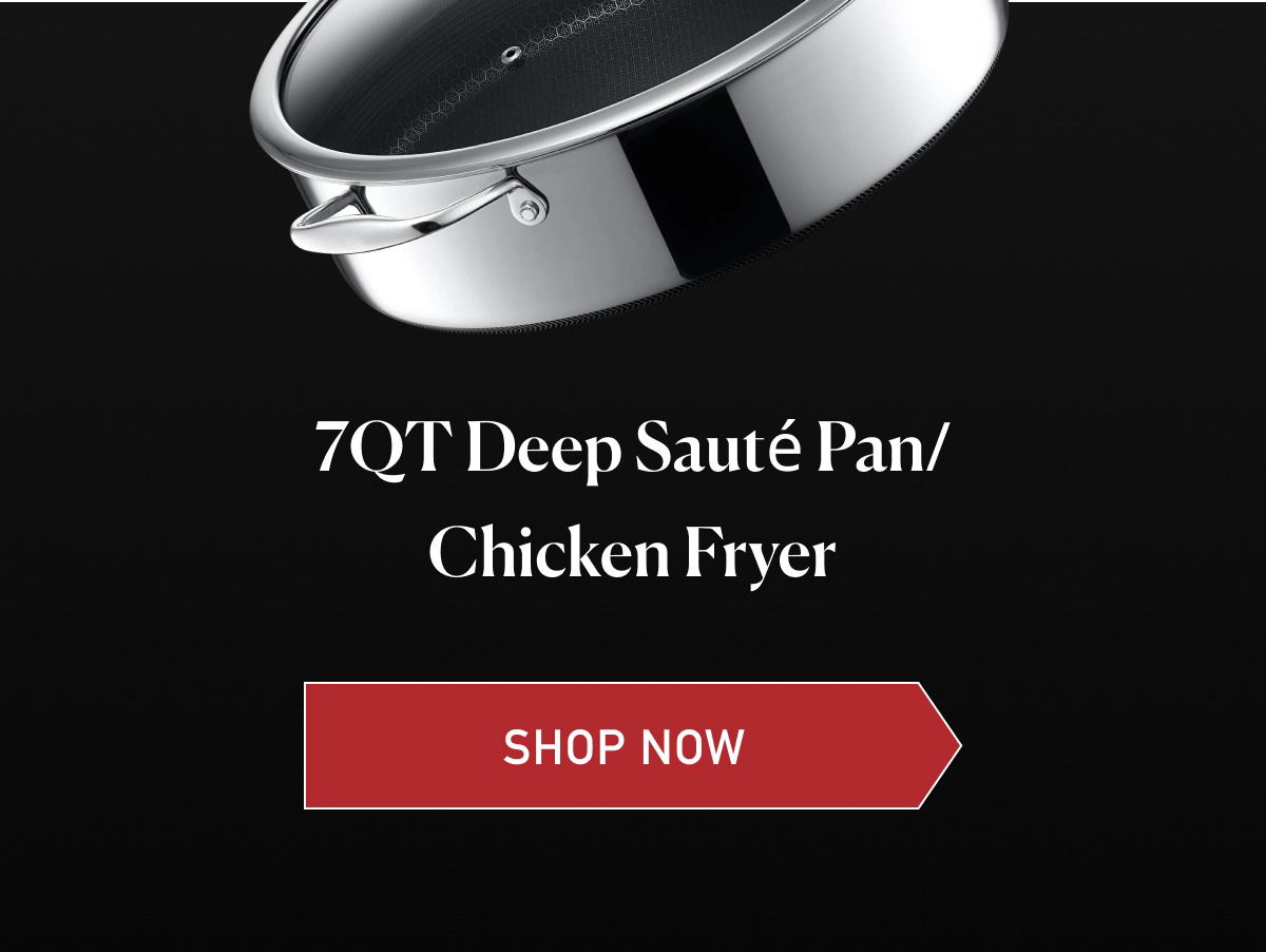 7QT Deep Sauté Pan/ Chicken Fryer. [SHOP NOW]