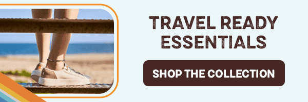 Footer Banner: SHOP TRAVEL READY ESSENTIALS