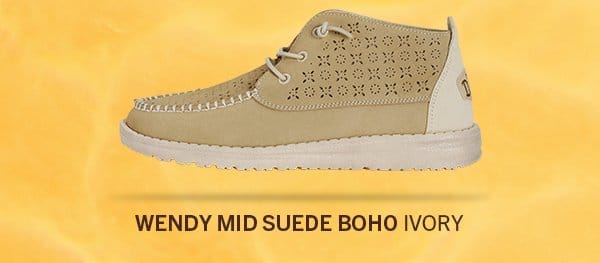 Image: Wendy Mid Suede Boho