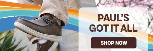 Footer Banner: SHOP PAUL