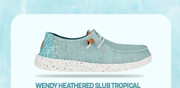 Image: Wendy Heathered Slub Tropical