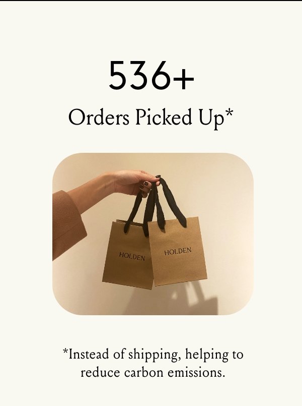 536+ Orders Picked Up