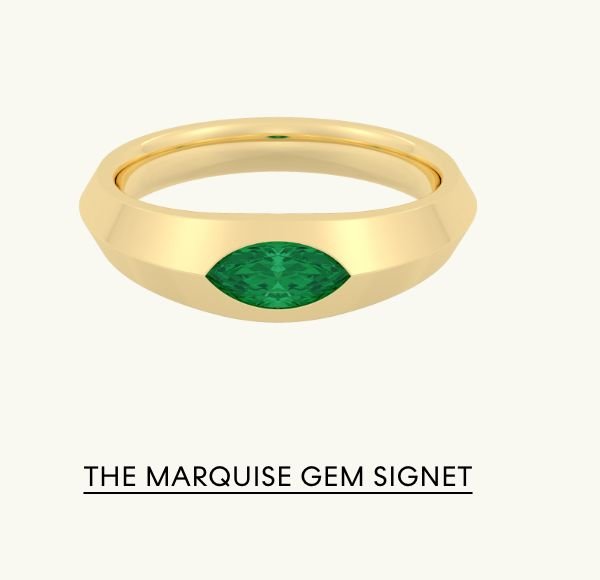 The Marquise Gem Signet