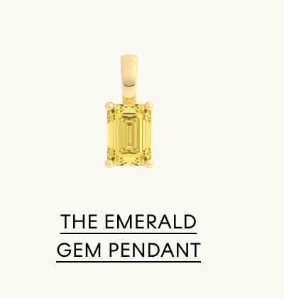 The Emerald Gem Pendant