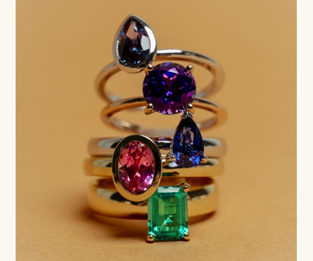 Stack of Gem Solitaires