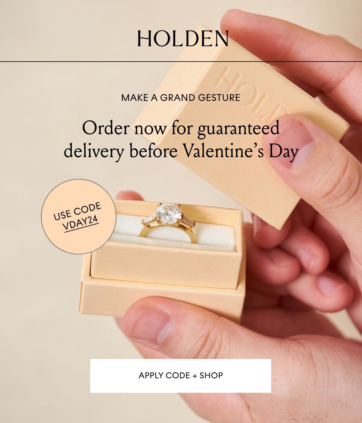 Order now for guaranteed delivery before Valentine’s Day with code VDAY24