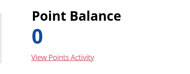  POINT BALANCE 0 View Points Activity 