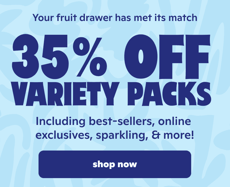 Your fruit drawer has met its match: 35% off Variety Packs