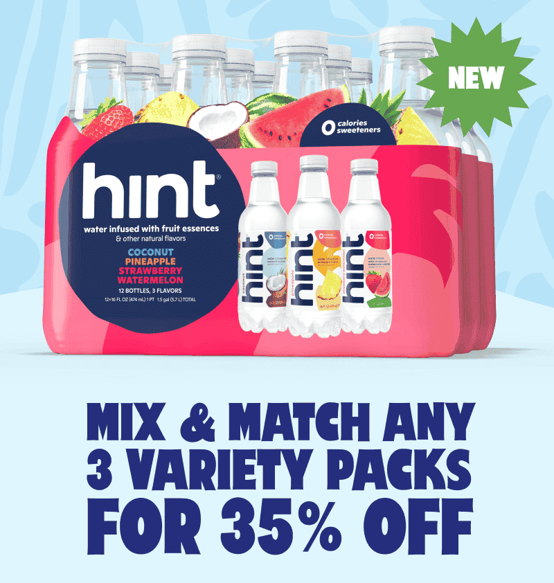 Mix & match 3 Variety Packs for 35% Off