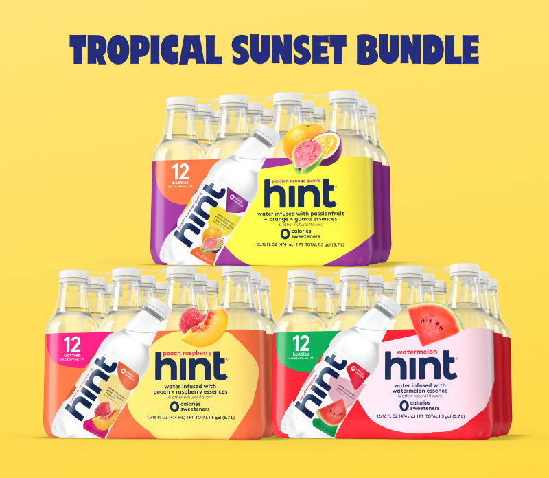 Tropical Sunset Bundle: POG, Peach Raspberry, Watermelon