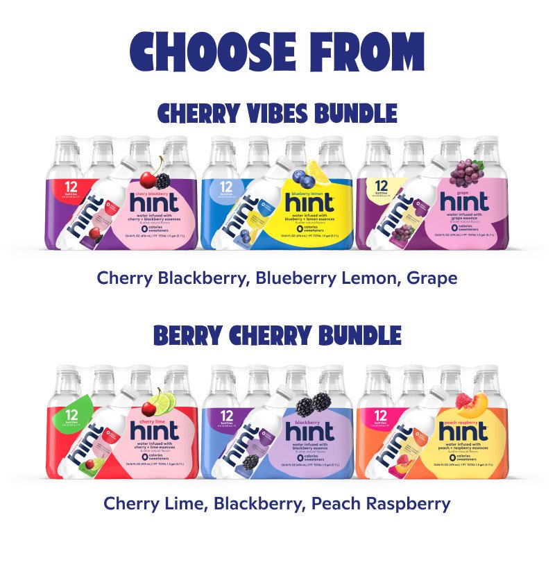 Choose from Cherry Vibes Bundle and Bery Cherry Bundle
