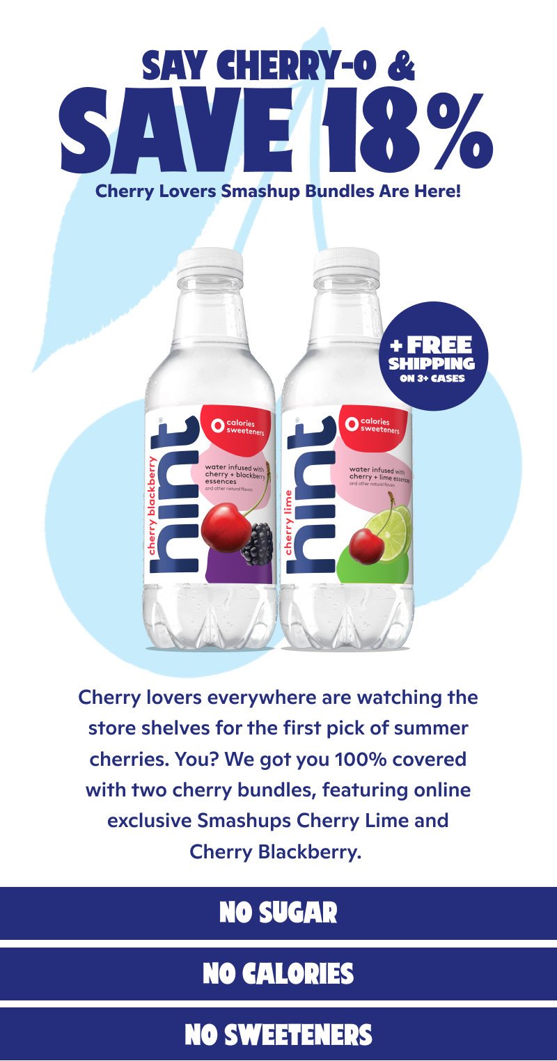 Say Cherry-O & save 18% on Cherry Lovers Smashup Bundles!