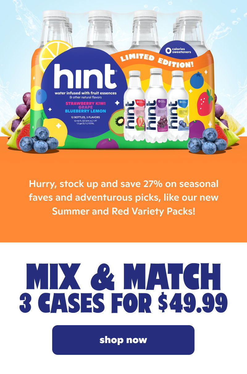 Mix & match 3 cases for \\$49.99