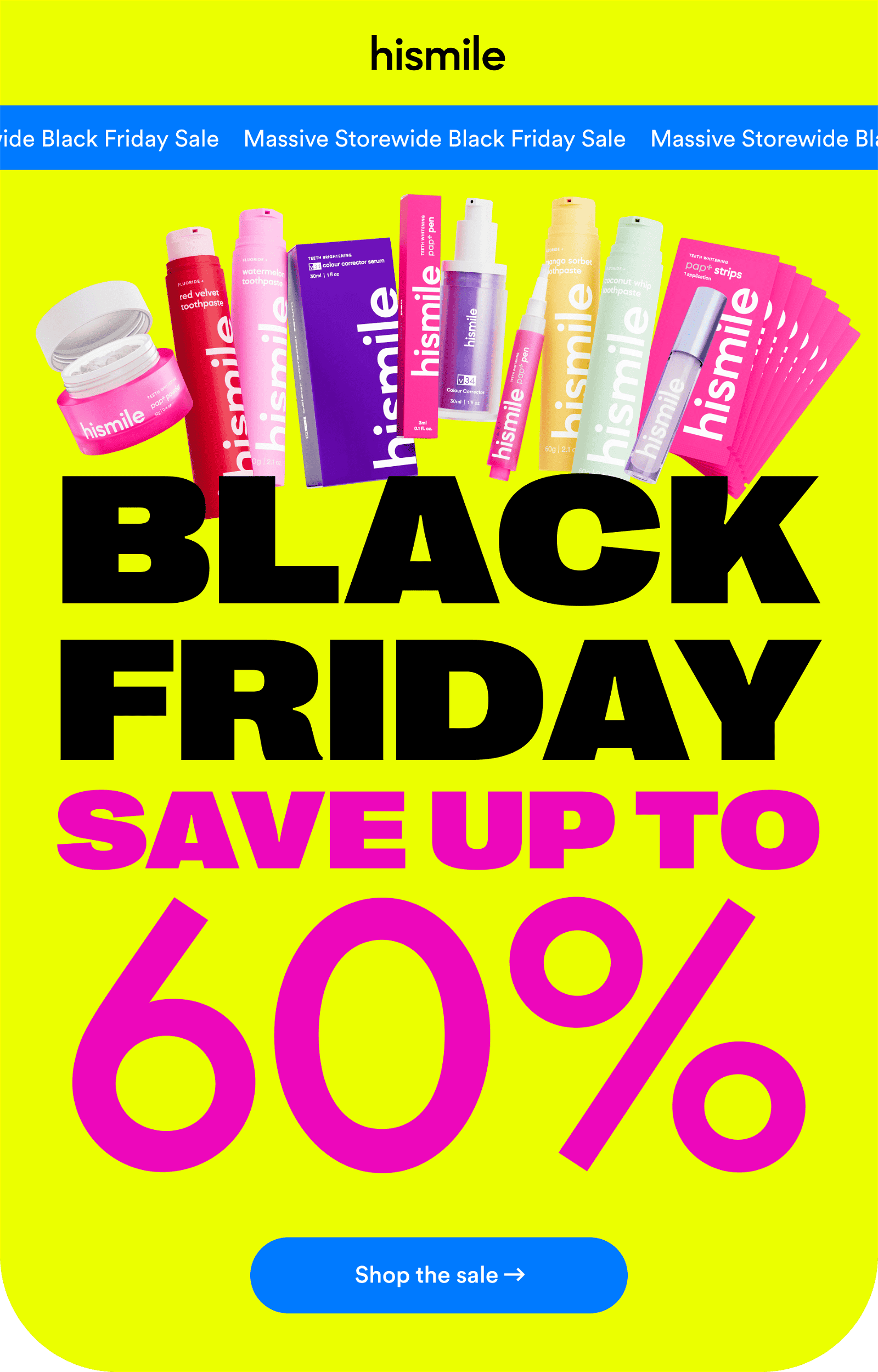 Massive storewide Black Friday sale. Save up to 60%. Lock in savings!