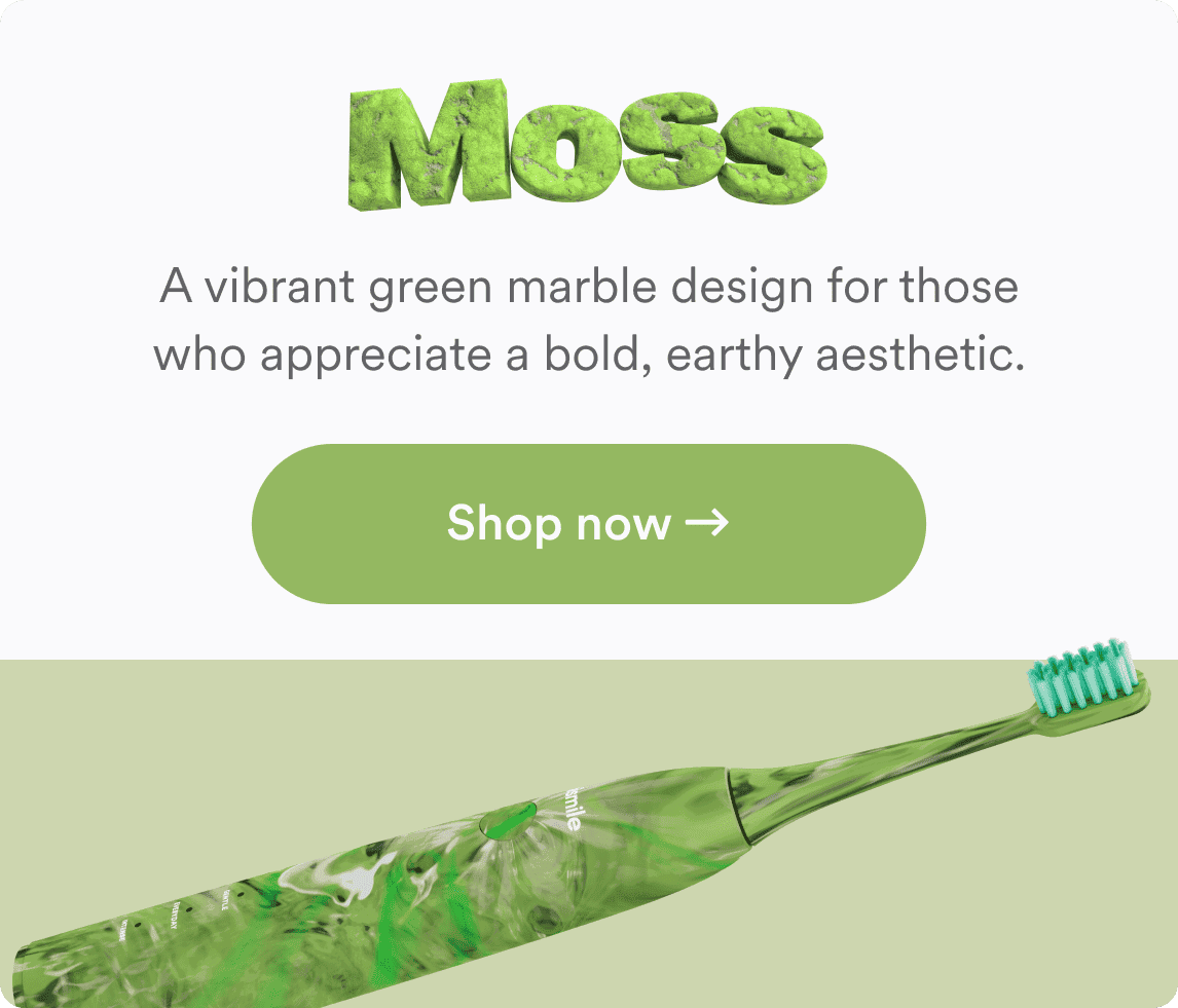 Moss. A vibrant green marble design for those who appreciate a bold, earthy aesthetic.