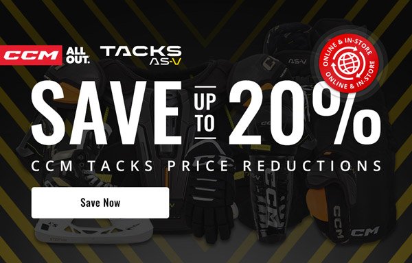 CCM Tacks Price Reductions | Save up to 20%