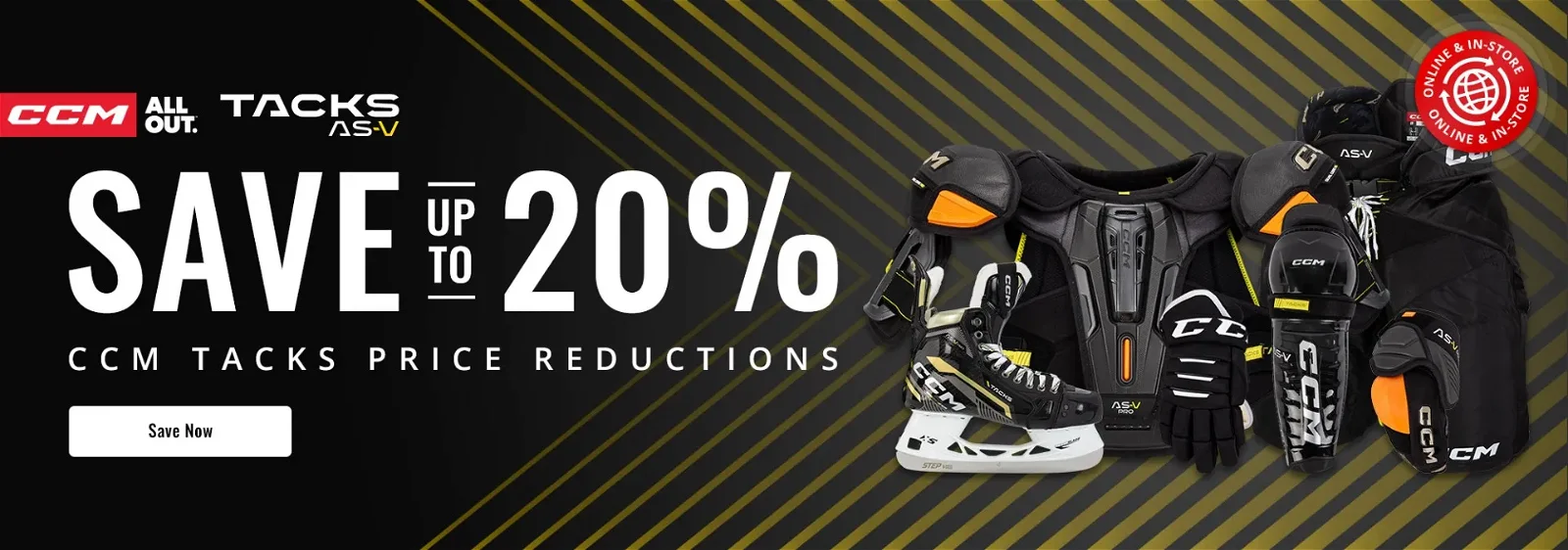 CCM Tacks Price Reductions | Save up to 20%