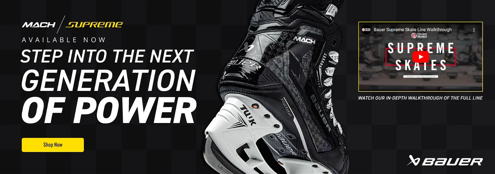 Bauer Supreme Mach Hockey Skates