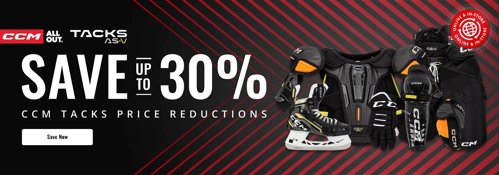 CCM Tacks Price Reductions | Save up to 30%