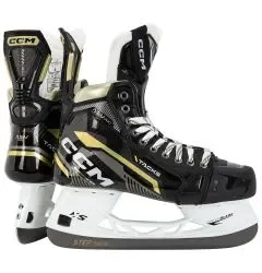 CCM Tacks AS-V Pro Senior Ice Hockey Skates With Step Blacksteel Runner