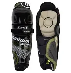 Warrior Alpha Pro Junior Hockey Shin Guards