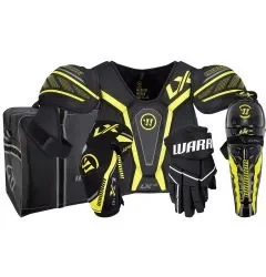 Warrior Alpha LX 40 Ultimate Junior Hockey Equipment Bundle