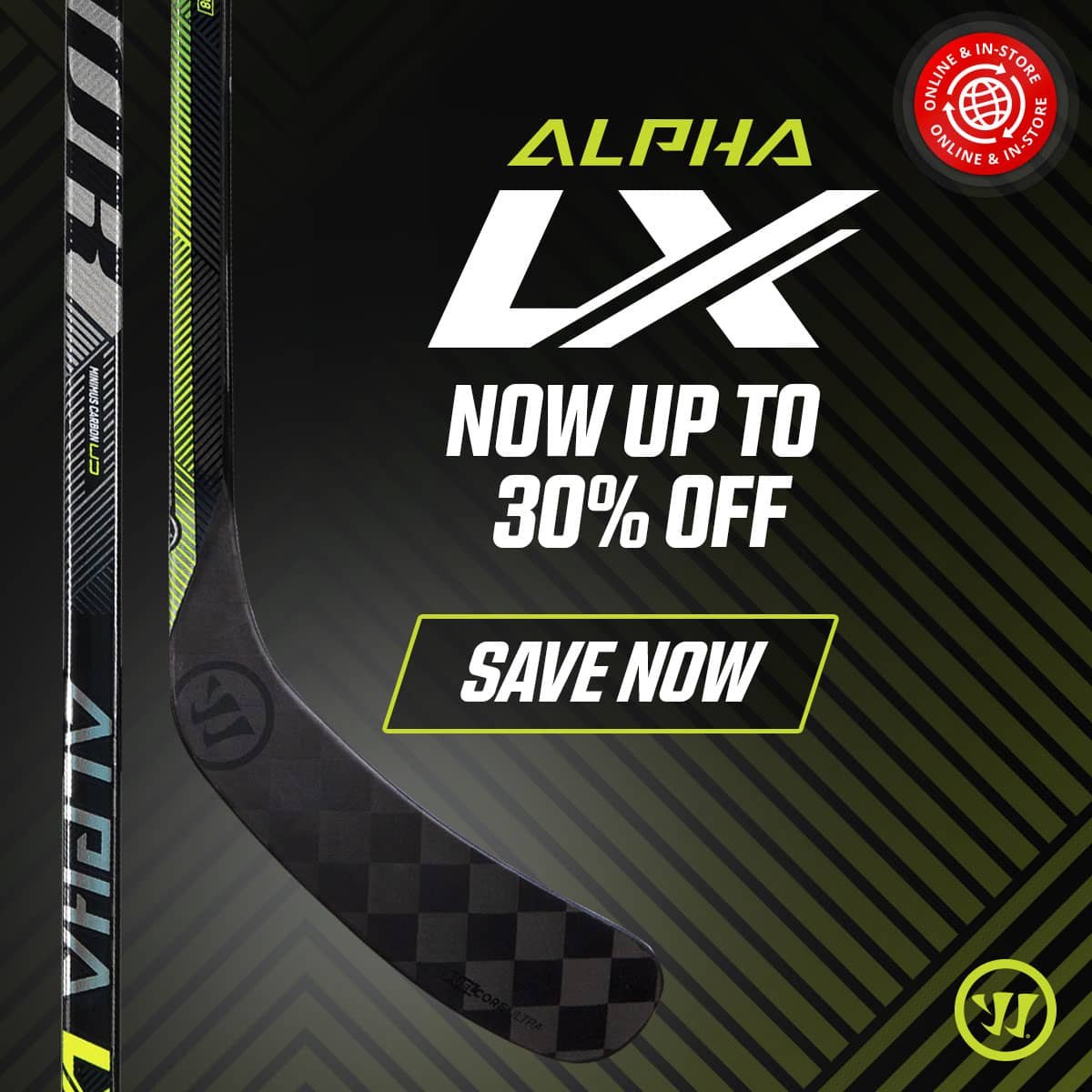 Warrior Alpha LX Hockey Sticks | Now up to 30% off