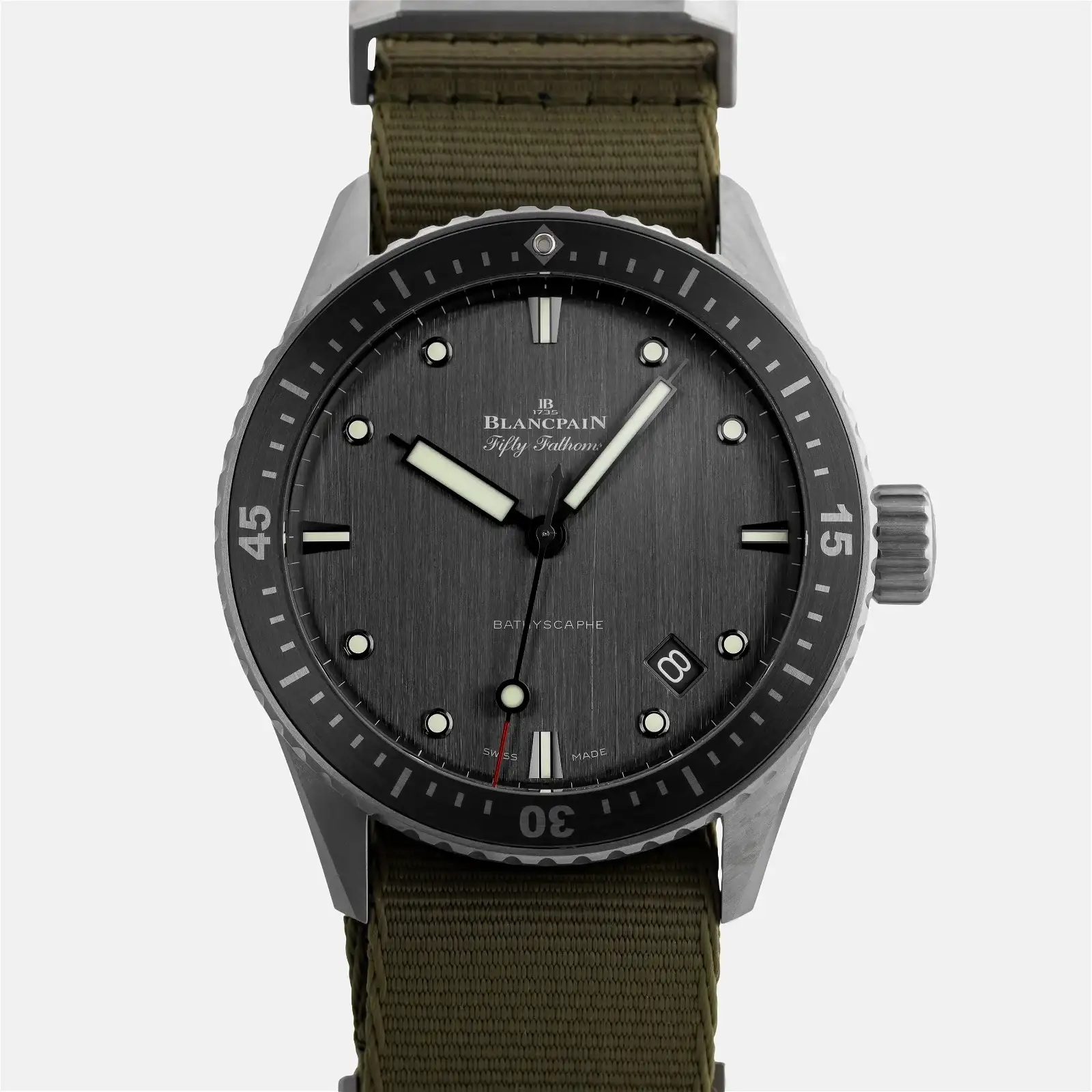 Image of Blancpain Fifty Fathoms 5000 1210 G52A