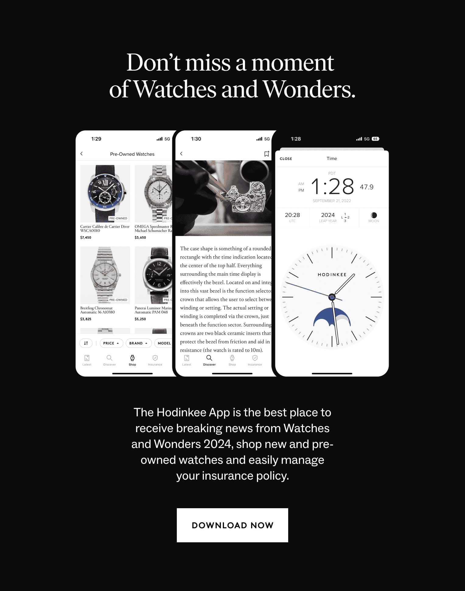 Download The Hodinkee App