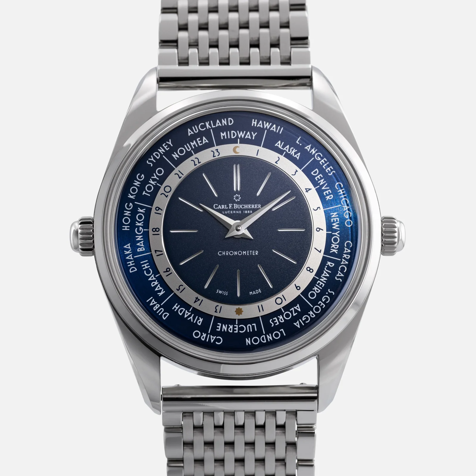 Image of Heritage Worldtimer Limited Edition For Hodinkee