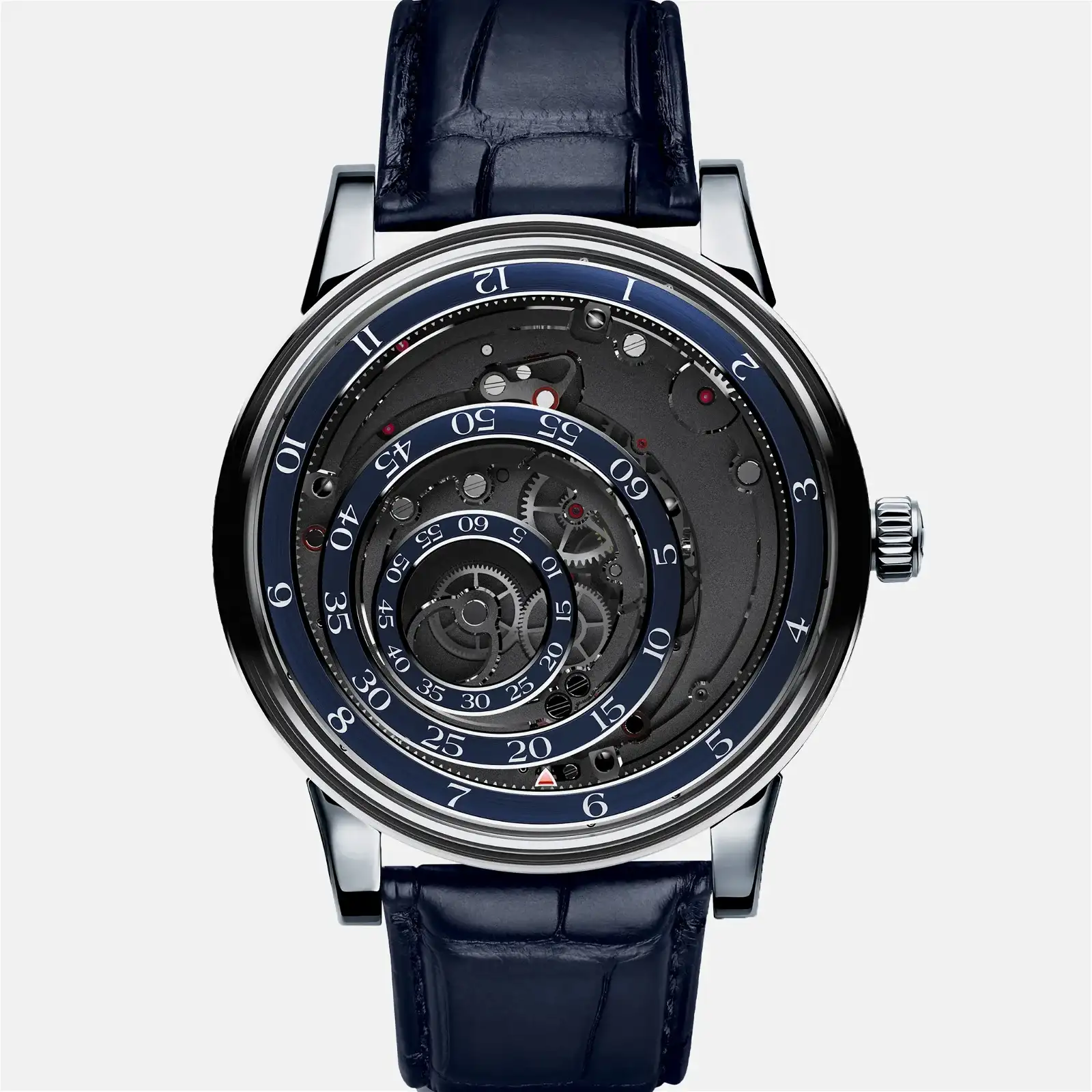 Image of Une Folle Journée Titanium With Blue Dial