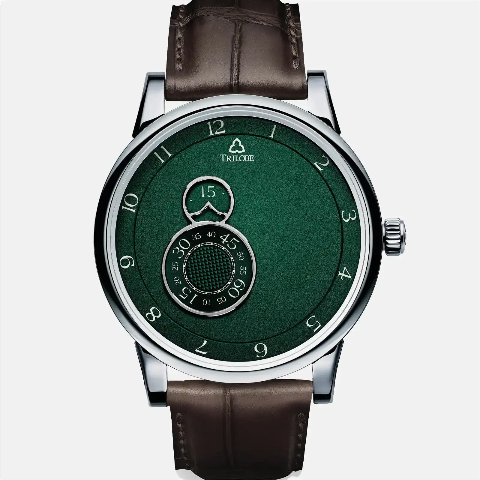 Image of Nuit Fantastique 38mm With Grained Green Dial In Titanium