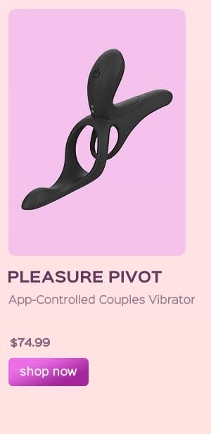 PLEASURE PIVOT App-Controlled Couples Vibrator