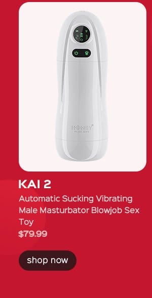 KAI 2 Automatic Sucking Vibrating Male Masturbator Blowjob Sex Toy