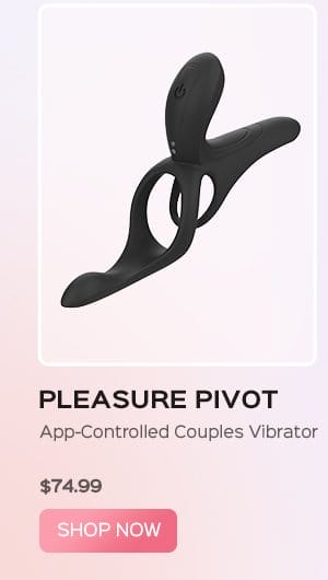 PLEASURE PIVOT App-Controlled Couples Vibrator