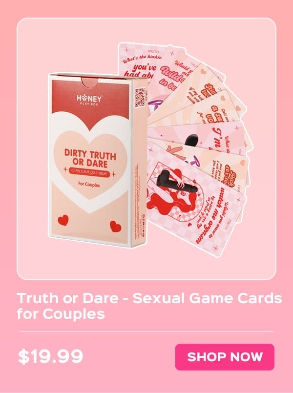 Truth or Dare - Sexual Game Cards for Couples