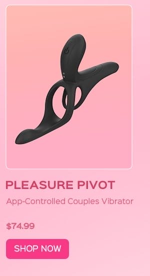 PLEASURE PIVOT App-Controlled Couples Vibrator