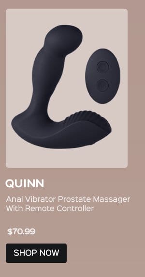 QUINN Anal Vibrator Prostate Massager With Remote Controller