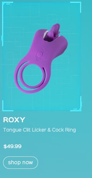 ROXY Tongue Clit Licker & Cock Ring