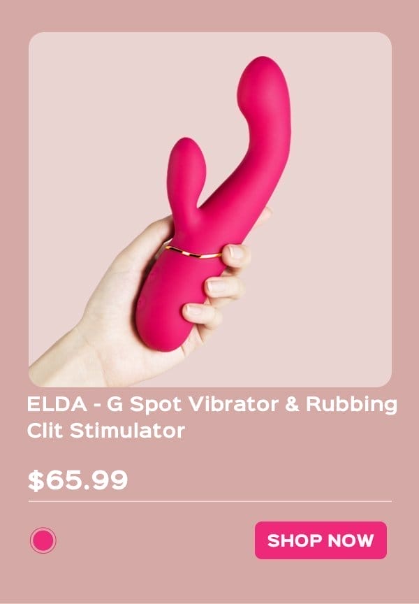 ELDA G Spot Vibrator & Rubbing Clit Stimulator