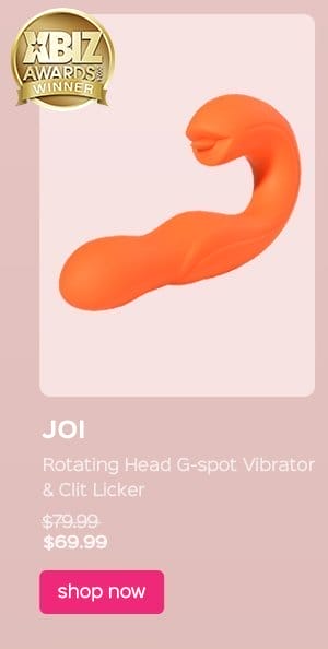 JOI Rotating Head G-spot Vibrator & Clit Licker