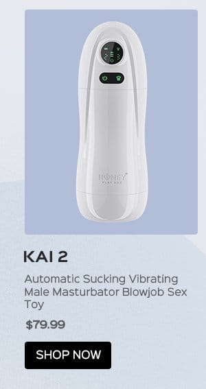 KAI 2 Automatic Sucking Vibrating Male Masturbator Blowjob Sex Toy