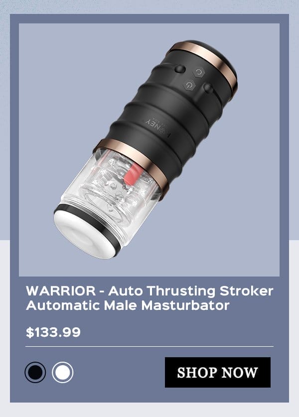 WARRIOR Auto Thrusting Stroker Automatic Male Masturbator