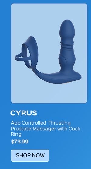 CYRUS App Controlled Thrusting Prostate Massager with Cock Ring