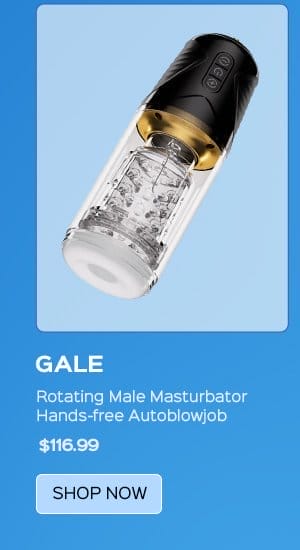 GALE Rotating Male Masturbator Hands-free Autoblowjob